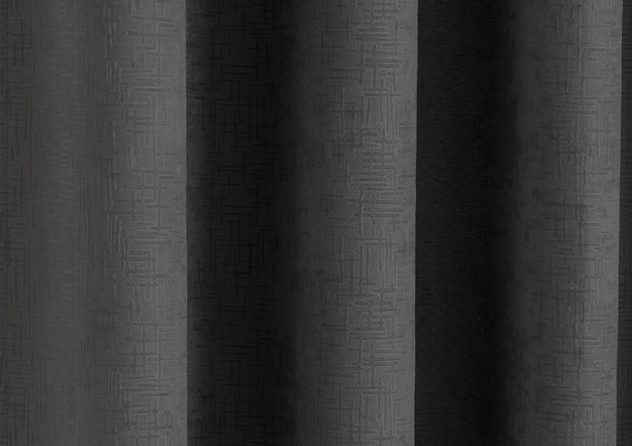 Vogue Eyelet, Black - Ready Made Curtains - Image 5